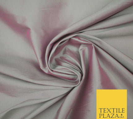Two Tone Shot Shotgun Faux Matte Silk TAFFETA Dress Fabric Material ALL COLOURS