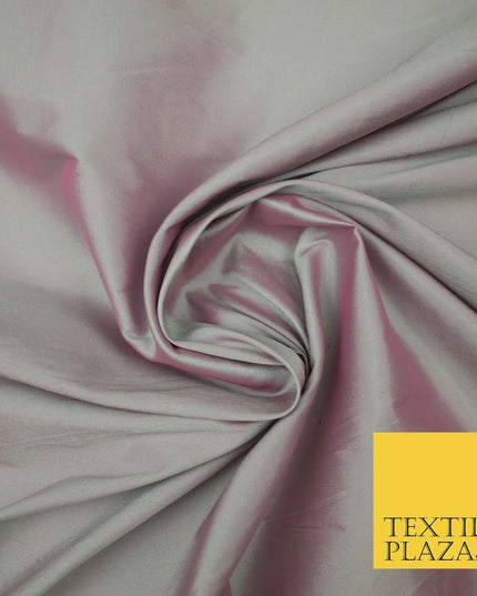 Two Tone Shot Shotgun Faux Matte Silk TAFFETA Dress Fabric Material ALL COLOURS