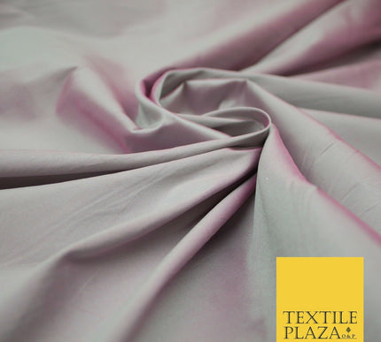 Two Tone Shot Shotgun Faux Matte Silk TAFFETA Dress Fabric Material ALL COLOURS