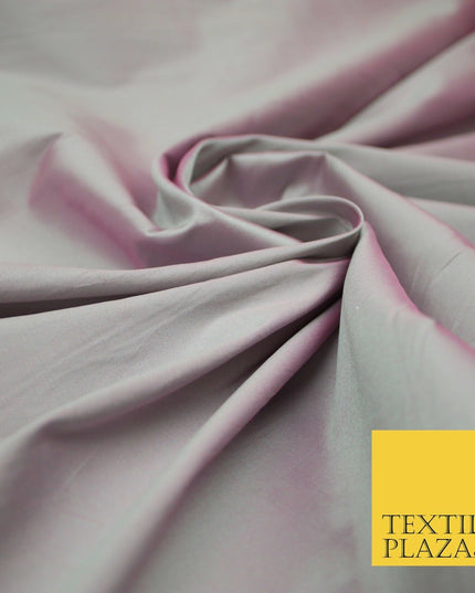 Two Tone Shot Shotgun Faux Matte Silk TAFFETA Dress Fabric Material ALL COLOURS