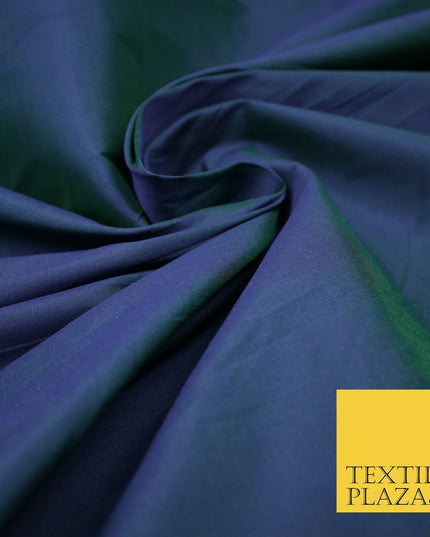 Two Tone Shot Shotgun Faux Matte Silk TAFFETA Dress Fabric Material ALL COLOURS