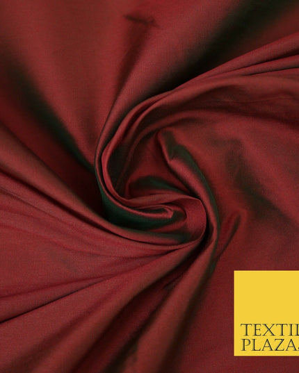 Two Tone Shot Shotgun Faux Matte Silk TAFFETA Dress Fabric Material ALL COLOURS