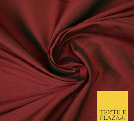Two Tone Shot Shotgun Faux Matte Silk TAFFETA Dress Fabric Material ALL COLOURS