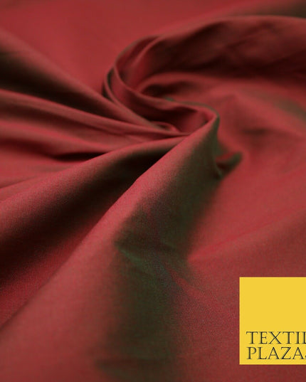 Two Tone Shot Shotgun Faux Matte Silk TAFFETA Dress Fabric Material ALL COLOURS