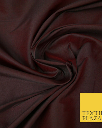 Two Tone Shot Shotgun Faux Matte Silk TAFFETA Dress Fabric Material ALL COLOURS