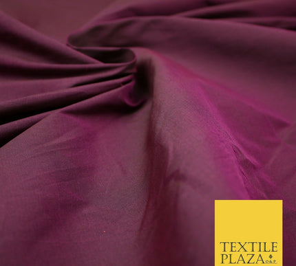 Two Tone Shot Shotgun Faux Matte Silk TAFFETA Dress Fabric Material ALL COLOURS