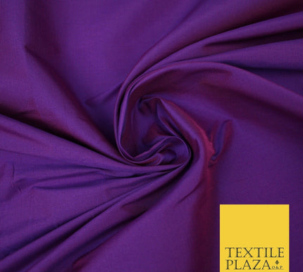 Two Tone Shot Shotgun Faux Matte Silk TAFFETA Dress Fabric Material ALL COLOURS