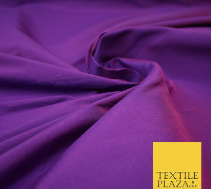 Two Tone Shot Shotgun Faux Matte Silk TAFFETA Dress Fabric Material ALL COLOURS