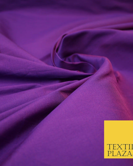 Two Tone Shot Shotgun Faux Matte Silk TAFFETA Dress Fabric Material ALL COLOURS