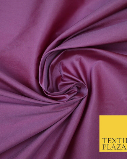 Two Tone Shot Shotgun Faux Matte Silk TAFFETA Dress Fabric Material ALL COLOURS