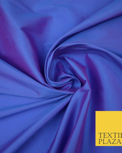 Two Tone Shot Shotgun Faux Matte Silk TAFFETA Dress Fabric Material ALL COLOURS