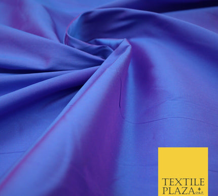 Two Tone Shot Shotgun Faux Matte Silk TAFFETA Dress Fabric Material ALL COLOURS
