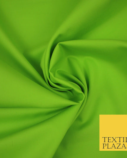 PREMIUM POPLIN 100% PURE COTTON SOLID PLAIN DYED FABRIC DRESS CRAFT MATERIAL 44"