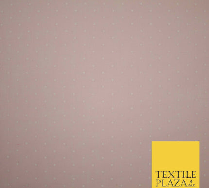 Pastel Shade Spotted Polka PIN DOT Printed Poly Cotton Fabric Polycotton Mask