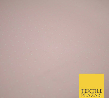Pastel Shade Spotted Polka PIN DOT Printed Poly Cotton Fabric Polycotton Mask
