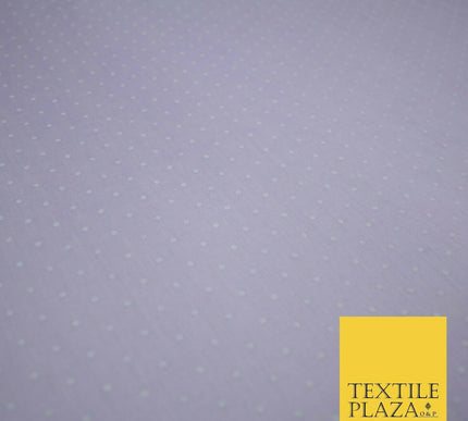 Pastel Shade Spotted Polka PIN DOT Printed Poly Cotton Fabric Polycotton Mask