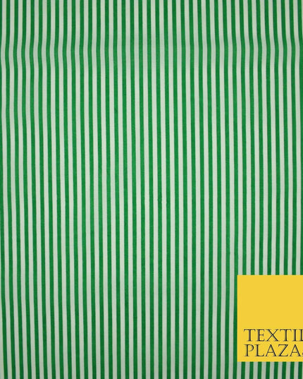 3mm Hickory Railroad Striped Lines Printed Poly Cotton Fabric Polycotton Craft