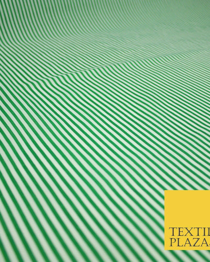 3mm Hickory Railroad Striped Lines Printed Poly Cotton Fabric Polycotton Craft