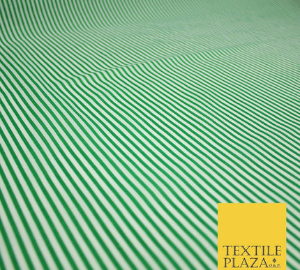 3mm Hickory Railroad Striped Lines Printed Poly Cotton Fabric Polycotton Craft