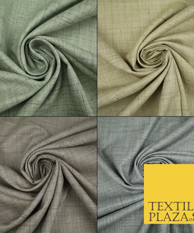 LUXURY SOFT CHECK MARBLE LOOK COTTON RAYON BLEND FABRIC DRESS CRAFT MATERIAL 44"