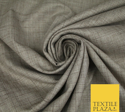 LUXURY SOFT CHECK MARBLE LOOK COTTON RAYON BLEND FABRIC DRESS CRAFT MATERIAL 44"