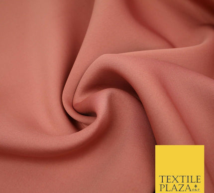 DUSTY ROSE Premium Plain Neoprene Fabric - Scuba Foam Material 150cm - 3837