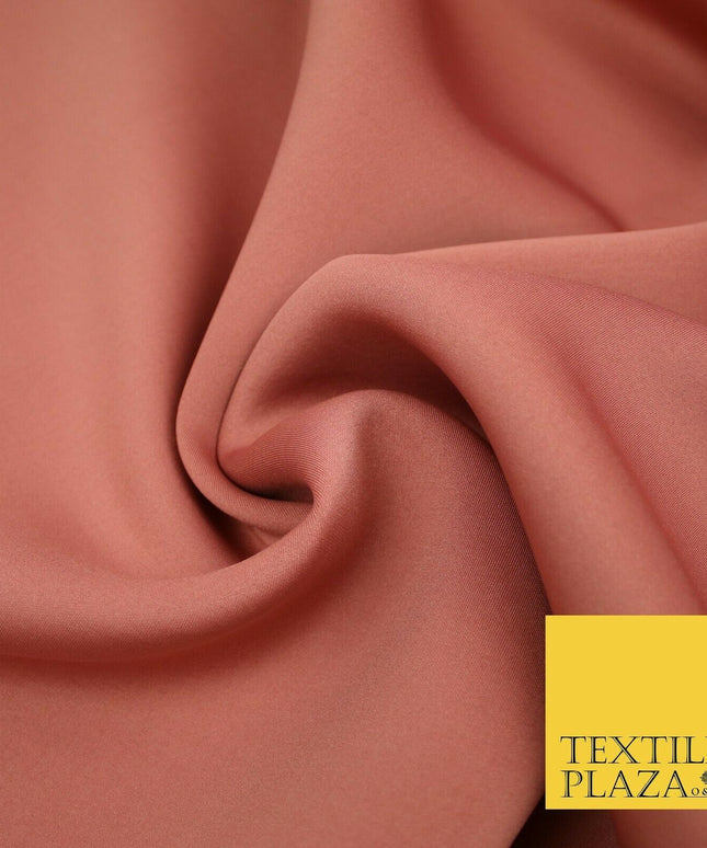 DUSTY ROSE Premium Plain Neoprene Fabric - Scuba Foam Material 150cm - 3837