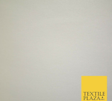 IVORY CREAM Premium Plain Neoprene Fabric - Scuba Foam Material 150cm - 3839