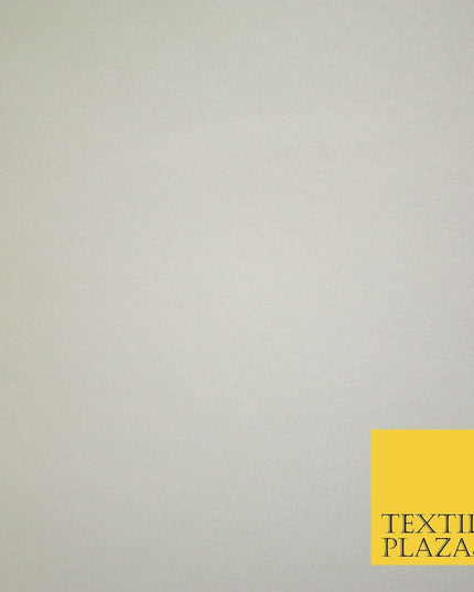 IVORY CREAM Premium Plain Neoprene Fabric - Scuba Foam Material 150cm - 3839