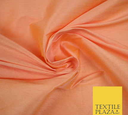 Plain Dyed Slubbed Shot Two Tone Faux Dupion Raw Silk 100%Polyester Fabric Craft