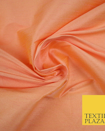 Plain Dyed Slubbed Shot Two Tone Faux Dupion Raw Silk 100%Polyester Fabric Craft