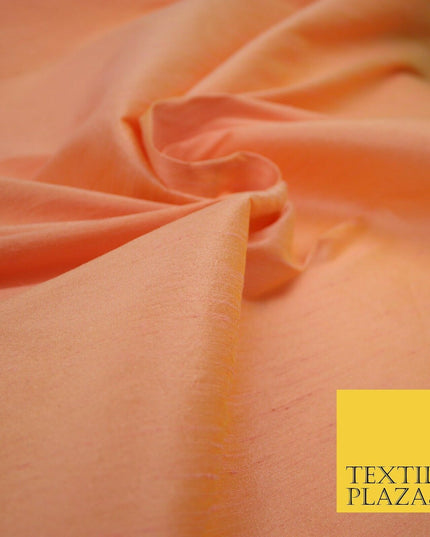 Plain Dyed Slubbed Shot Two Tone Faux Dupion Raw Silk 100%Polyester Fabric Craft
