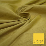 Plain Dyed Slubbed Shot Two Tone Faux Dupion Raw Silk 100%Polyester Fabric Craft