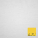 Plain White Cream Winceyette Soft 100% Brushed Cotton Fabric Flannel 59" Wide