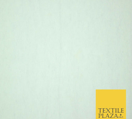 Plain White Cream Winceyette Soft 100% Brushed Cotton Fabric Flannel 59" Wide