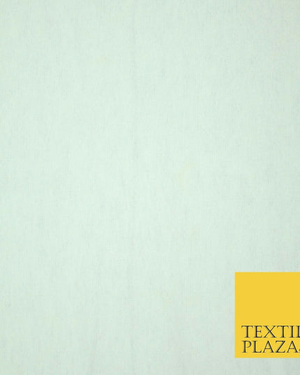 Plain White Cream Winceyette Soft 100% Brushed Cotton Fabric Flannel 59" Wide