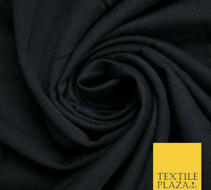 Plain French Cotton Terry Loop Back Jersey Dress Fabric Knit Material 68" Wide