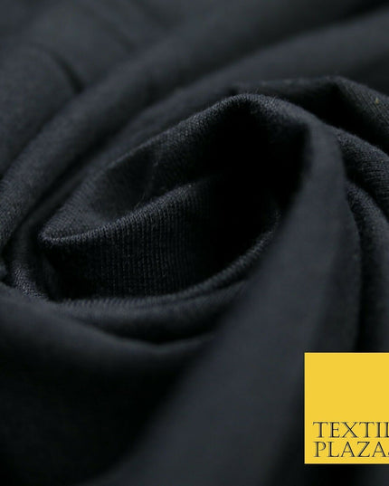Plain French Cotton Terry Loop Back Jersey Dress Fabric Knit Material 68" Wide