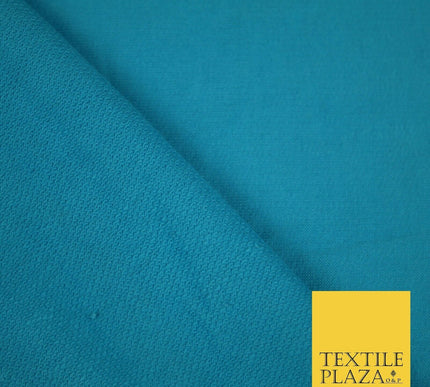 Plain French Cotton Terry Loop Back Jersey Dress Fabric Knit Material 68" Wide