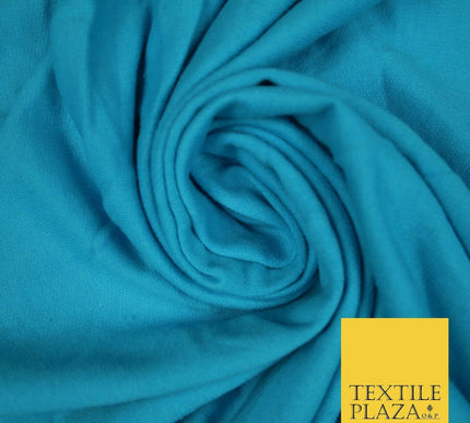 Plain French Cotton Terry Loop Back Jersey Dress Fabric Knit Material 68" Wide