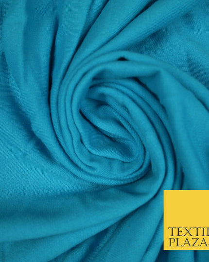 Plain French Cotton Terry Loop Back Jersey Dress Fabric Knit Material 68" Wide