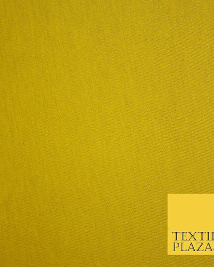 Plain French Cotton Terry Loop Back Jersey Dress Fabric Knit Material 68" Wide