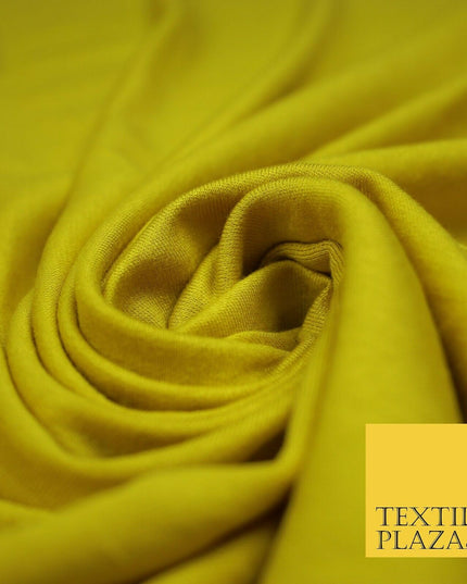 Plain French Cotton Terry Loop Back Jersey Dress Fabric Knit Material 68" Wide