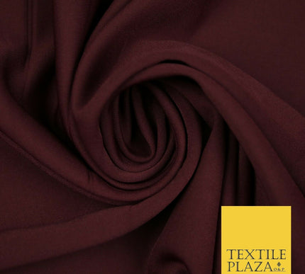 Premium Plain SCUBA Crepe Stretch Fabric Jersey Spandex Material 62" Wide