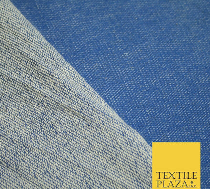 MARL SPECKLE French Cotton Terry Loop Back Jersey 68" Wide Dress Fabric