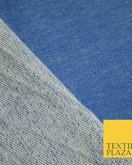 MARL SPECKLE French Cotton Terry Loop Back Jersey 68" Wide Dress Fabric