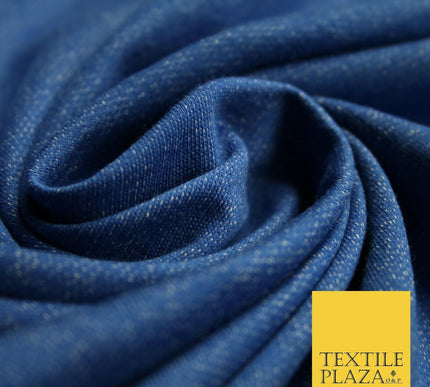 MARL SPECKLE French Cotton Terry Loop Back Jersey 68" Wide Dress Fabric