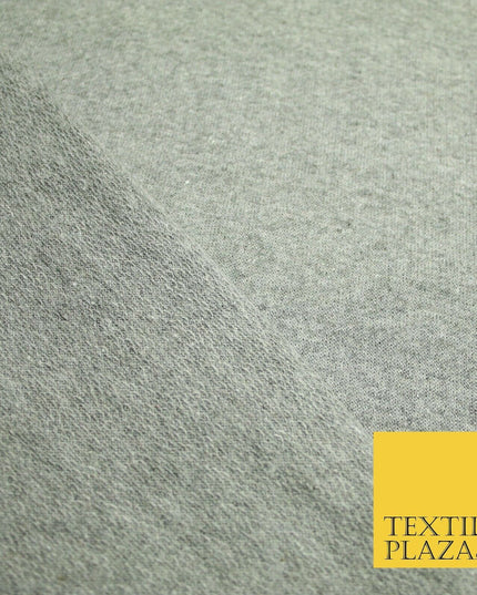 MARL SPECKLE French Cotton Terry Loop Back Jersey 68" Wide Dress Fabric