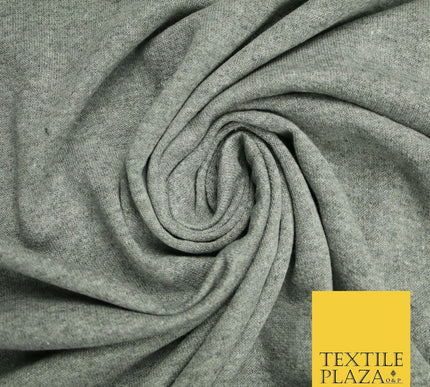 MARL SPECKLE French Cotton Terry Loop Back Jersey 68" Wide Dress Fabric