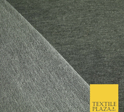 MARL SPECKLE French Cotton Terry Loop Back Jersey 68" Wide Dress Fabric